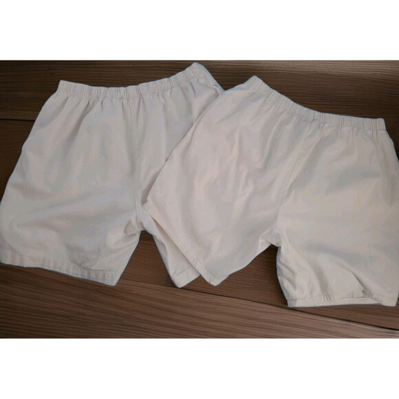 Woman Within Sz 22W Pullon Shorts Elastic Waist White Casual Pockets Summer... - Picture 2 of 16